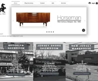 Horsemanantiques.net(Horseman Antiques) Screenshot