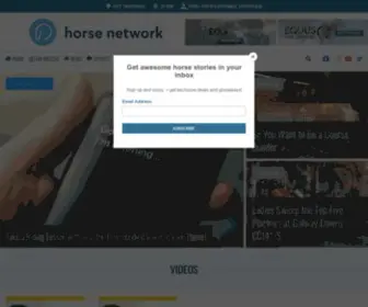 Horsenetwork.com(Horse Network) Screenshot