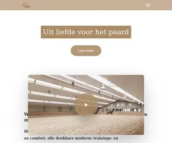 Horseparadise.com(Pensionstal Aalsmeer) Screenshot