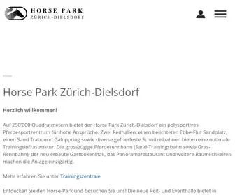 HorseparkZuerich.ch(Horse Park Zürich) Screenshot