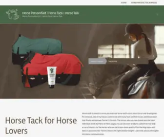 Horsepersonified.com(Home of Journal for Horse Lovers Books) Screenshot