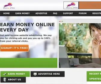 Horseptc.com(Earn money with various ways) Screenshot