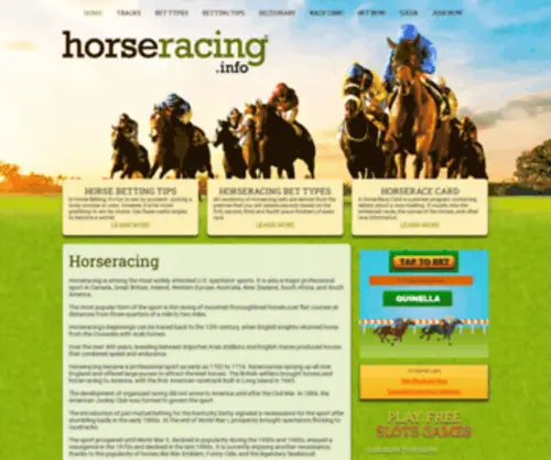Horseracing.info(Horseracing info) Screenshot