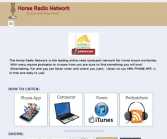 Horseradionetwork.com(Horse Radio Network) Screenshot