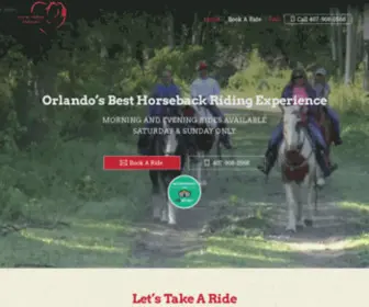 Horseridingorlando.com(Orlando Horseback Riding) Screenshot