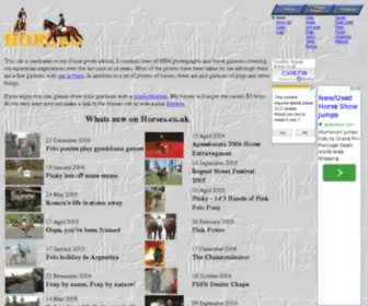 Horses.co.uk(Horses, Horses & More Horses) Screenshot