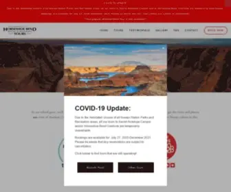 Horseshoebendtours.com(Antelope Canyon Tours) Screenshot