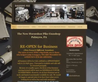 Horseshoepikegunshop.com(Horseshoe Pike Gun Shop) Screenshot