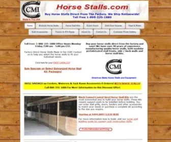 Horsestalls.com(Horse Stalls) Screenshot