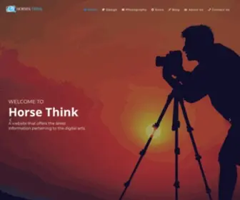 Horsesthink.com(Digital Arts) Screenshot