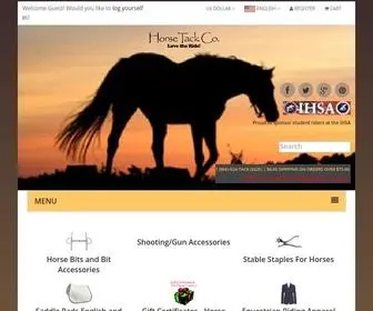 Horsetackco.com(English riding Apparel and Horse tack) Screenshot