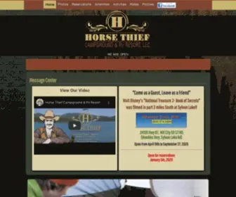 Horsethief.com(Horse Thief Campground) Screenshot