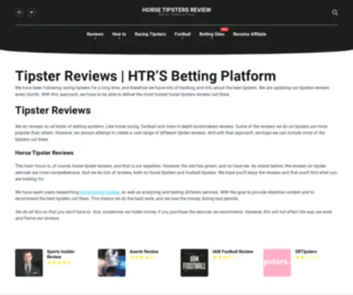 Horsetipstersreview.com(Horsetipstersreview) Screenshot