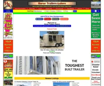 Horsetrailersgalore.com(HTG-Horse Trailers Galore Horse Trailers Galore) Screenshot