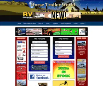 Horsetrailerworld.com Screenshot