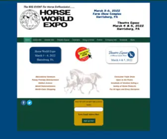 HorseWorldexpo.com(Horse World Expo) Screenshot