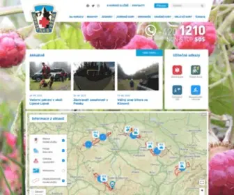 Horskasluzba.cz(Úvodní stránka) Screenshot