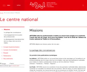 Horslesmurs.fr(Missions) Screenshot