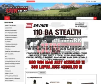 Horsleyparkgunshop.com.au(Horsley Park) Screenshot