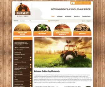 Horsleywholesale.com.au(Horsley Wholesale) Screenshot