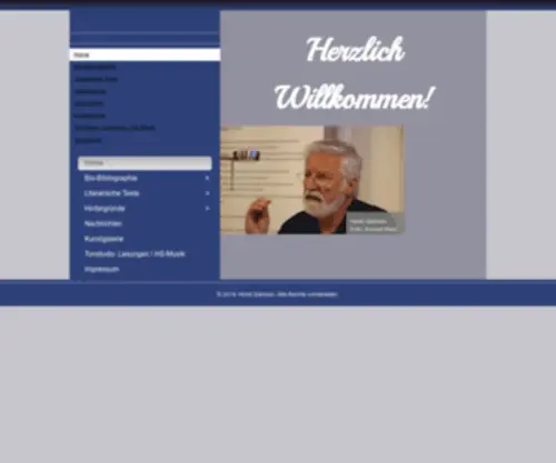 Horstsamson.de(Willkommen bei Horst Samson) Screenshot