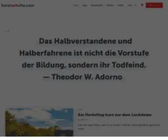 Horstschulte.com(Startseite der Wutzone) Screenshot