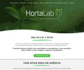 Hortalab.com(Agência de marketing focada em performance) Screenshot