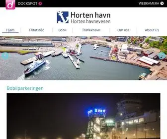 Hortenhavn.no(Horten havn) Screenshot