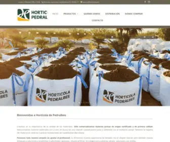 Horticoladepedralbes.com(Horticola de Pedralbes) Screenshot