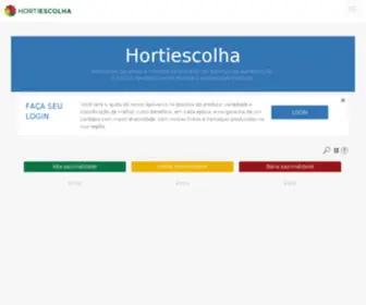 Hortiescolha.com.br(Dit domein kan te koop zijn) Screenshot