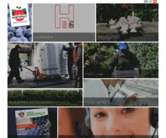 Hortifrut.com(Home) Screenshot