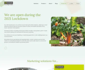 Hortipak.co.uk(Connecting people with plants) Screenshot