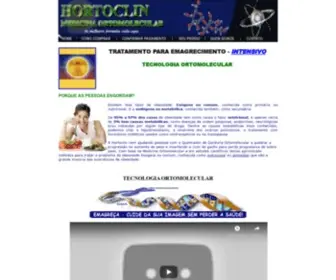 Hortoclin.com(TRATAMENTO ORTOMOLECULAR) Screenshot