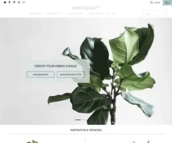 Hortology.co.uk(Quality Houseplants & Plant Pots Delivered Direct) Screenshot