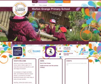 Hortongrangeacademy.co.uk(Horton Grange Primary School) Screenshot