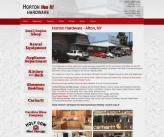 Hortonhardware.com(Horton Hardware) Screenshot