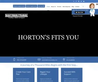 Hortonsoandp.com(Providing a Lifetime of Support) Screenshot