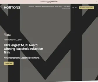 Hortonsvaluers.co.uk(Hortons Valuers) Screenshot