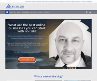 Horus-London.com(Online Jobs) Screenshot