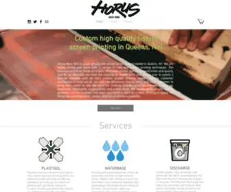 Horusnewyork.com(Horus New York) Screenshot