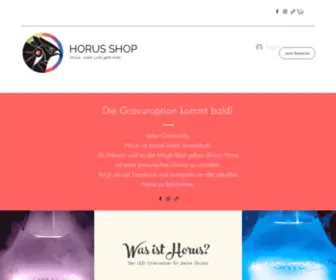 Horusshop.com(Horus LED Shishauntersetzer) Screenshot