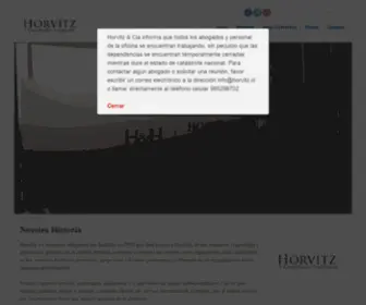 Horvitz.cl(Derecho de Familia y Sucesiones) Screenshot
