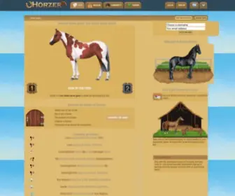 Horzer.com(Horse game) Screenshot