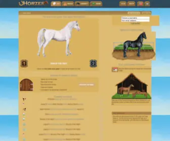 Horzer.us(Horse game) Screenshot