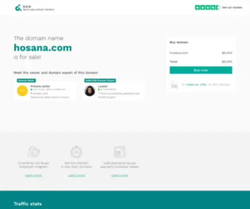 Hosana.com(hosana) Screenshot