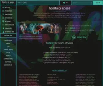 Hos.com(Hearts of space) Screenshot