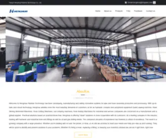 Hose-Crimpingmachine.com(Manufacturers of Hydraulic Hose Crimping Machine) Screenshot