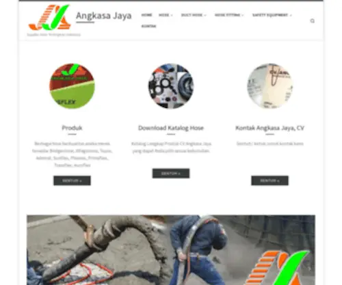 Hoseangkasa.com(Safety Equipment) Screenshot