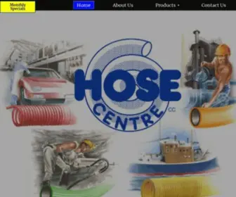 Hosecentre.co.za(Hose Centre specializes in Industrial supply of all Hoses) Screenshot