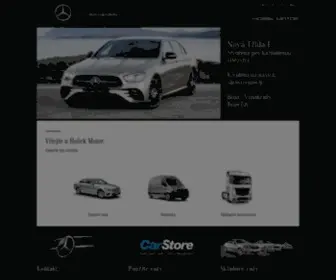 Hosekmotor.cz(Mercedes-Benz Home) Screenshot